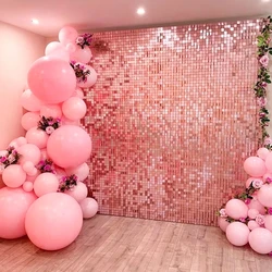 2M Foil Glitter Curtain Shimmer Sequin for Photo zone Backdrop Background Wedding Birthday Party Baby Shower Photo zone Decor