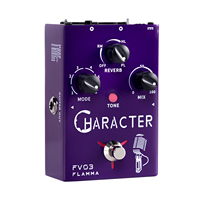 Character Vocal Effects Processor 6 Character Modes with Reverb Effects 48V Phantom Power