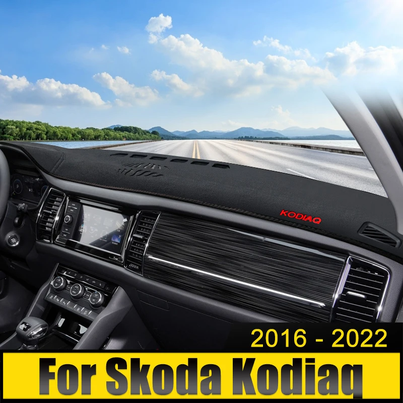 

Car Accessories For Skoda Kodiaq 2016 2017 2018 2019 2020 2021 2022 Dashboard Cover Avoid Light Pad Sun Shade Anti-UV Carpet Mat