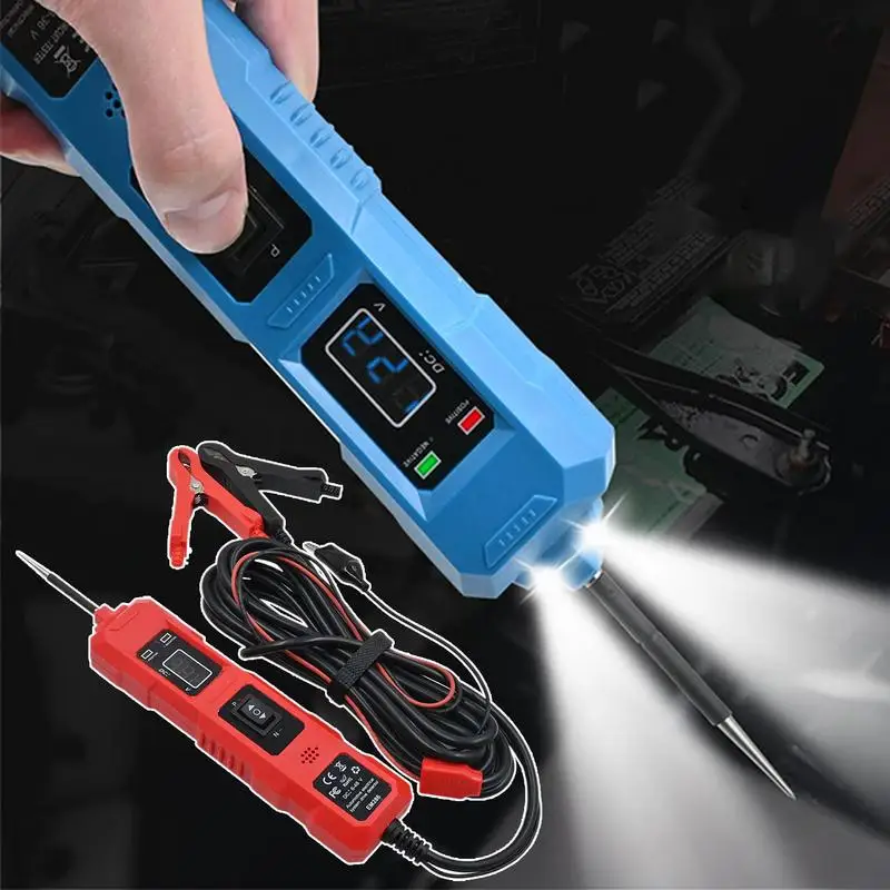 Automotive Circuit Tester Car Fuse Tester 36 Volt Test Light Power Tester Automotive Short Circuit Finder For Professionals Home