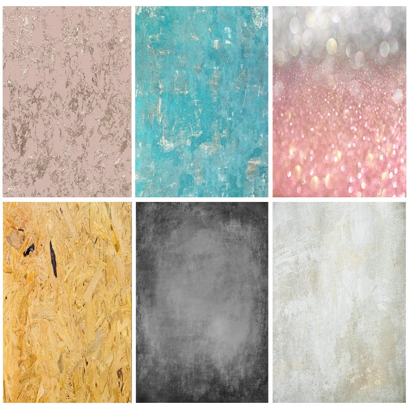 SHENGYONGBAO Abstract Texture Art Fabric Photography Backdrops Props Vintage Portrait Grunge Photo Background MN-02