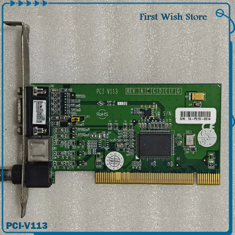 PCI-V113 Measuring Instrument Optical Fiber Image Card PCI-V113 REV.B