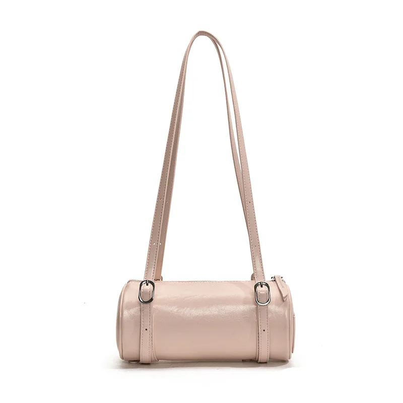 حقائب كتف نسائية ذات تصميم متخصص بسيطة بلون سادة حقيبة تحت الإبط للسيدات حقائب يد عصرية من جلد البولي يوريثان #6