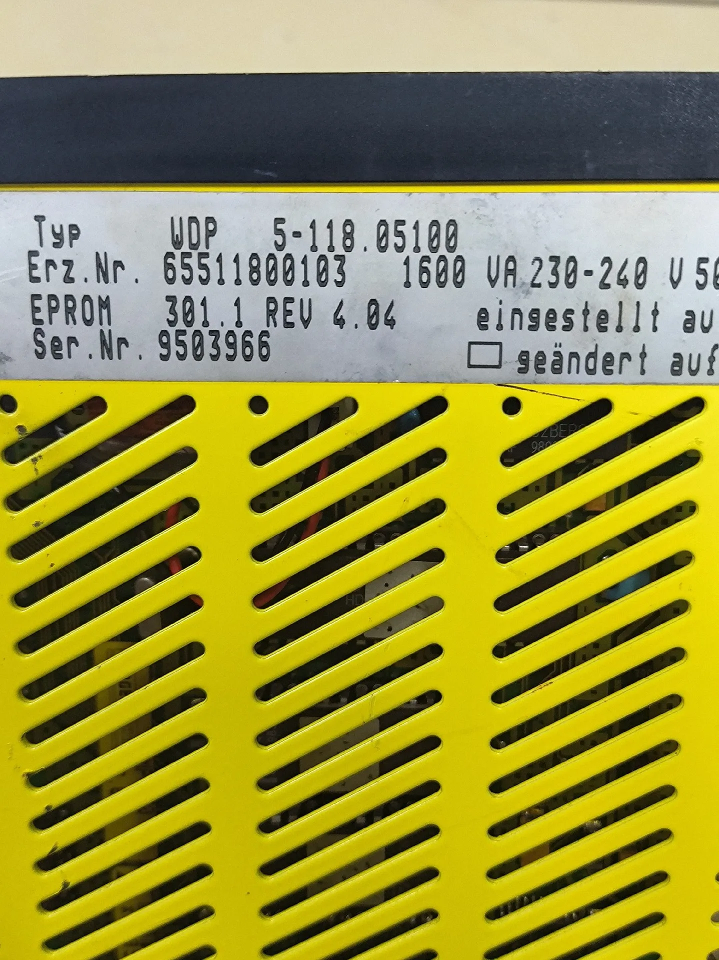 WDP5-118.05100 Driver per BERGER LAHR WDP5-118