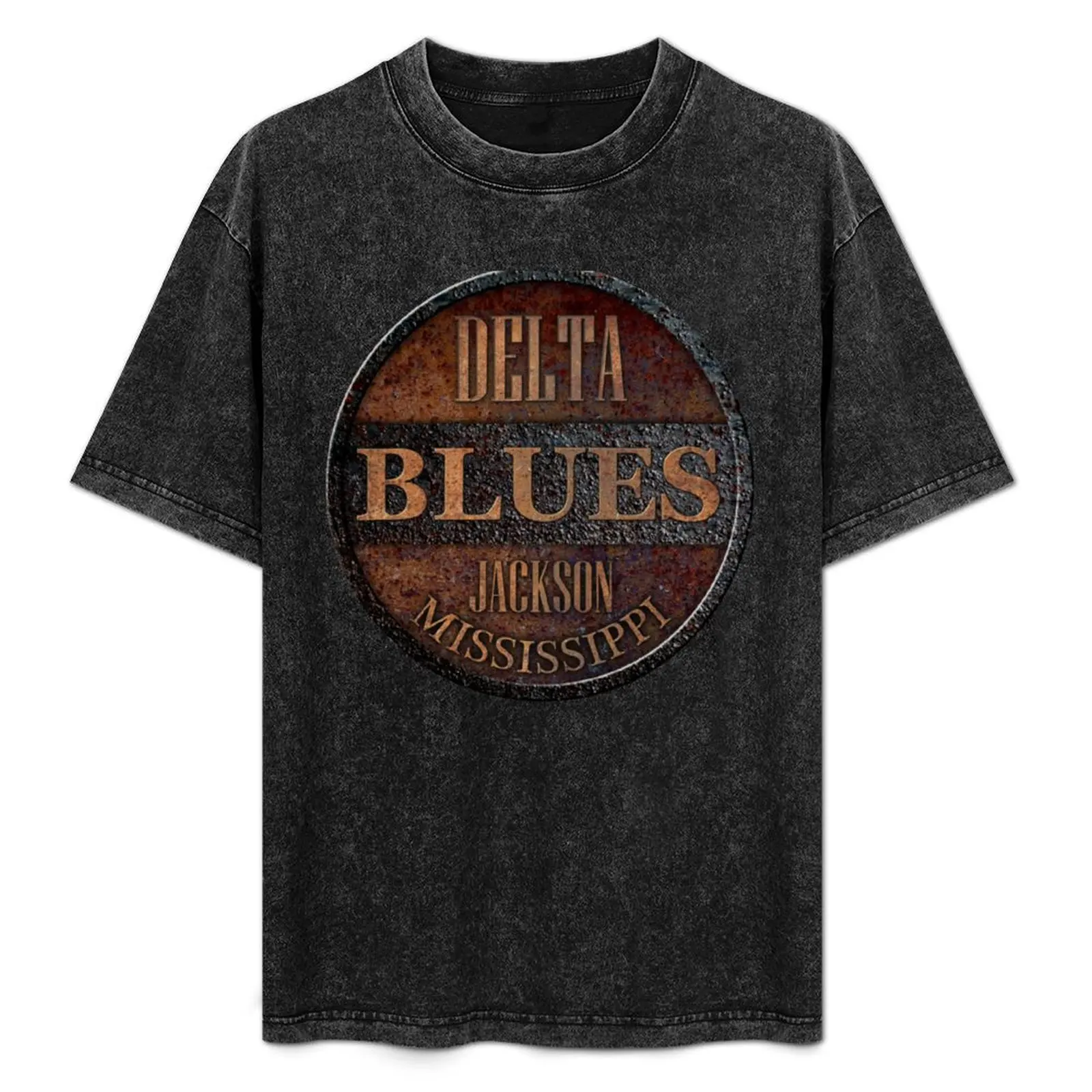 

Rusty delta blues T-Shirt oversized vintage anime shirt custom t shirt baggy shirts mens white t shirts