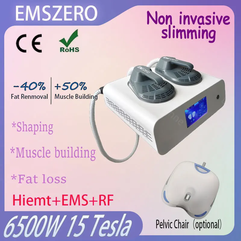 Emszero-ハイパワーRF電磁脂肪燃焼筋肉刺激装置、スーパーシェーピング、ボディシェーピングデバイス、6500w