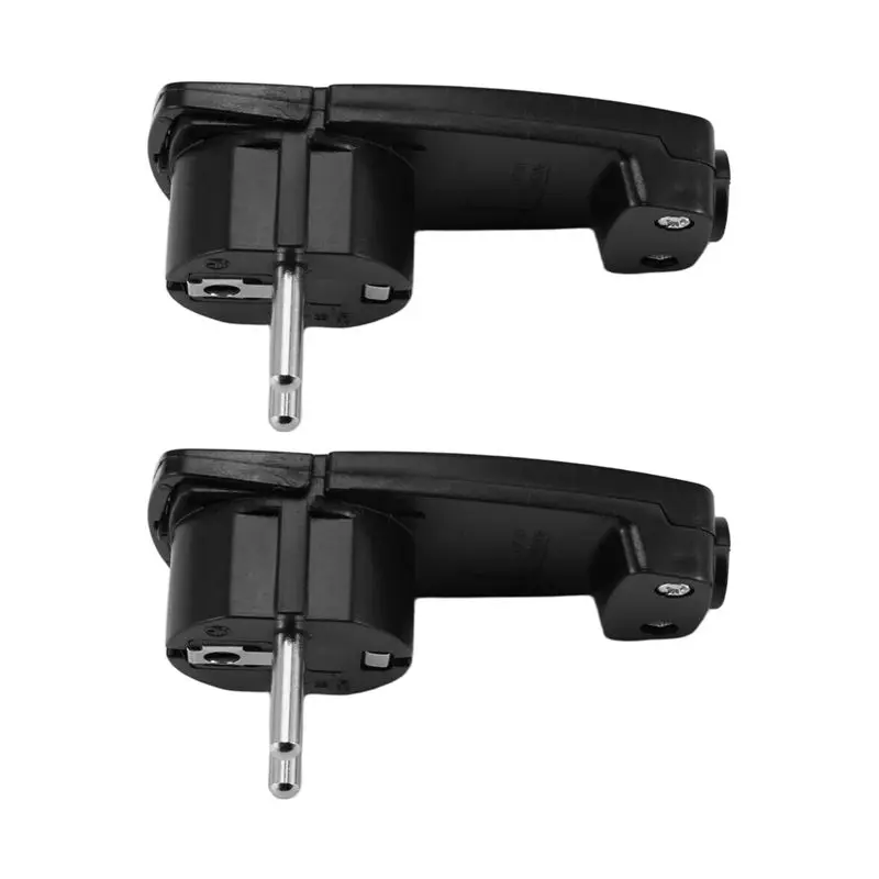

BOFO 2Pcs Black Schuko Angled Plug Flat, Schuko Flat Plug 250 V (16 A), Schuko Plug, Schuko Plug Flat, Eu Plug Replacement