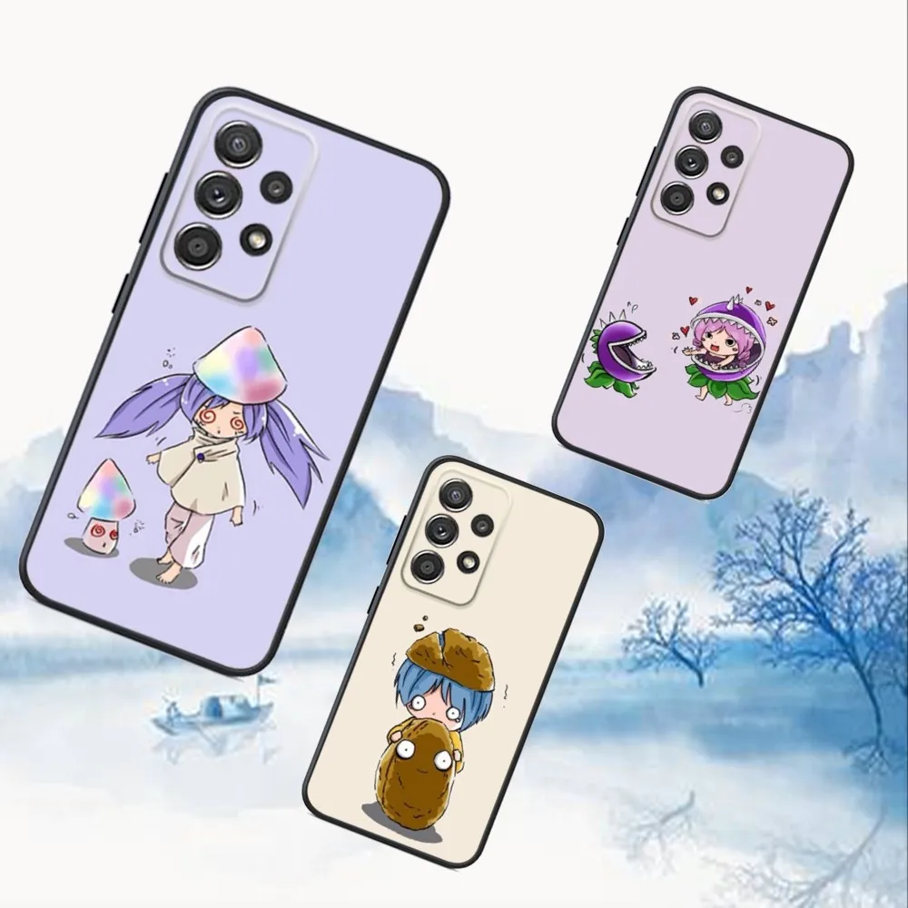 

P-Plants vs Cute Z-Zombies Phone Case For Samsung S25,S24,S21,S22,S23,S30,Ultra,S20,Plus,Fe,Lite,Note,10,9,5G Black Cover