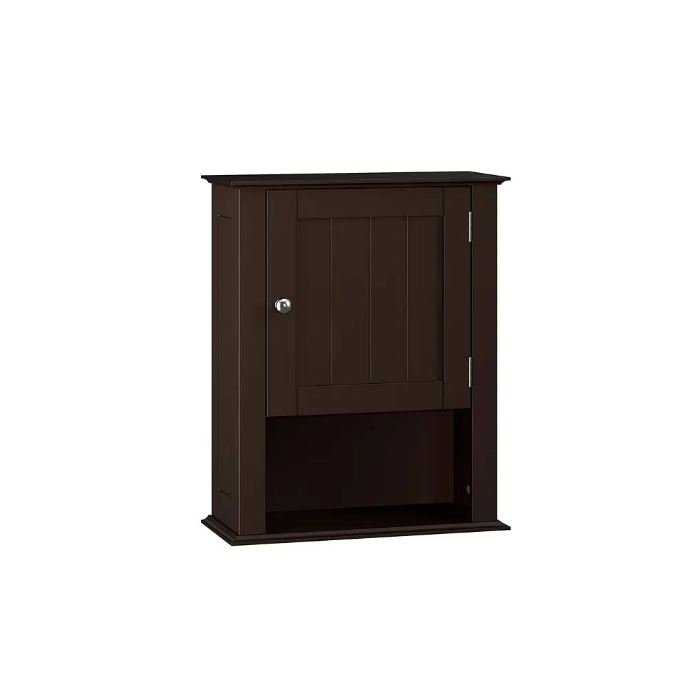 

, Espresso Ashland Single Door Wall Cabinet, One Size