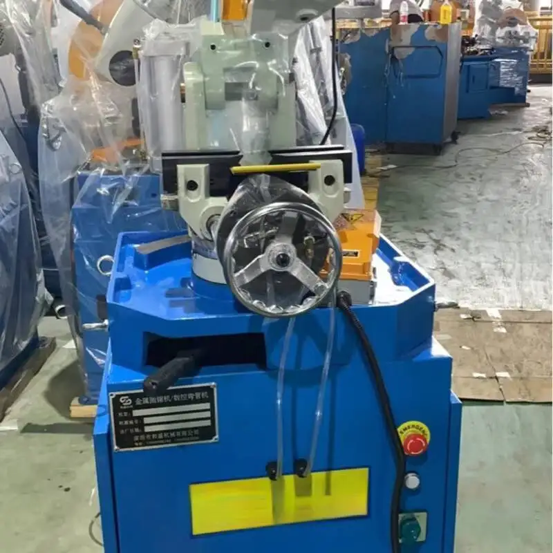 Mesin Gergaji Bundar Logam Semi Otomatis Untuk Pipa Besi Stainless Steel