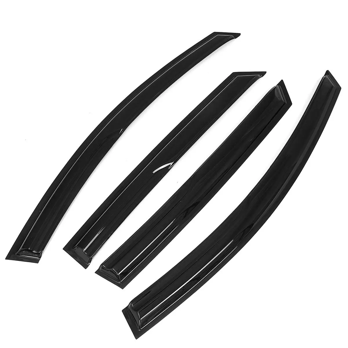 4x Car Side Window Wind Deflectors Tinted Sun Rain Guard Cover For KIA K5 2021+ Window Visors Sun Rain Guard Vent Deflectors