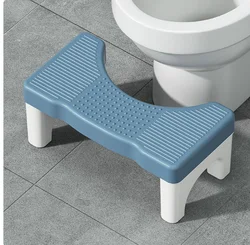 Taburete portátil plegable antideslizante, Orinal en cuclillas, taburete de paso extraíble para niños y adultos, estreñimiento para pies de baño de mayor edad