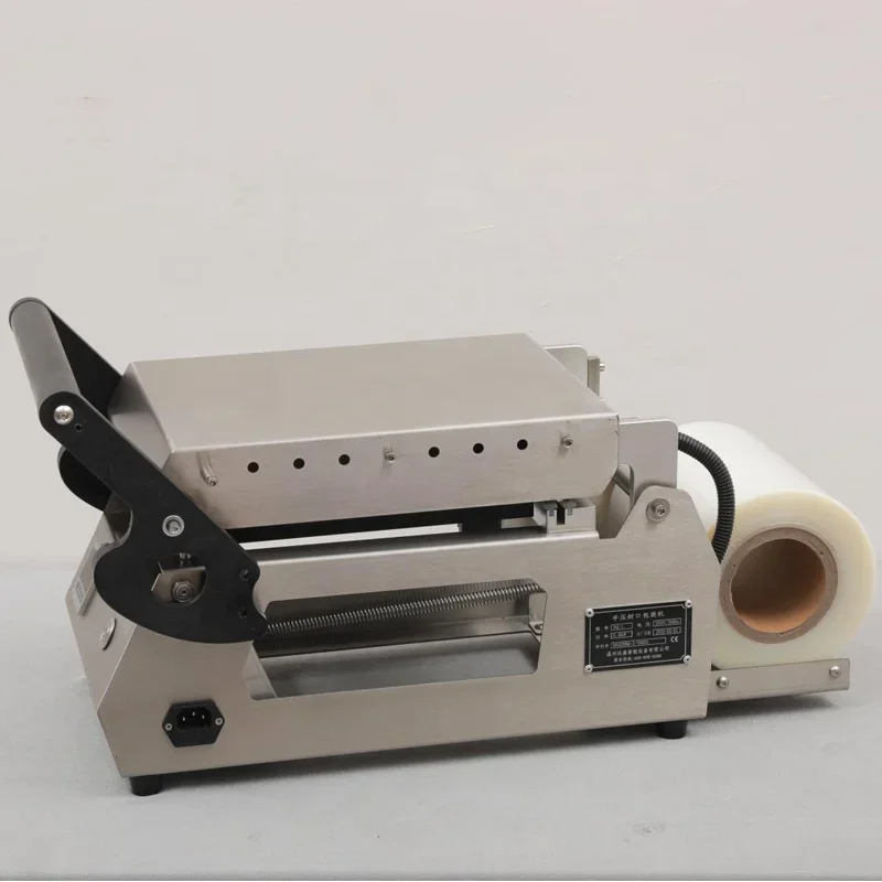 

New DQ-1 High Quality Food Manual Heat Tray Sealer Used Table Top Tray Sealer Meal Tray Sealing Sandwich Packing Machine Plastic