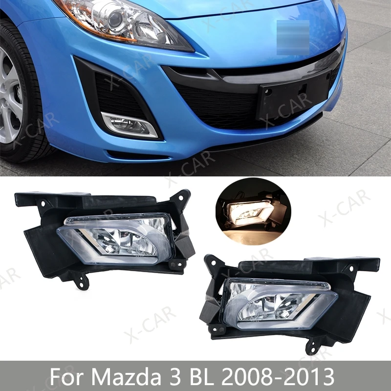 

Foglamp For Mazda 3 BL 2008 2009 2010 2011 2012 2013 Front Bumper Fog Light Lamp