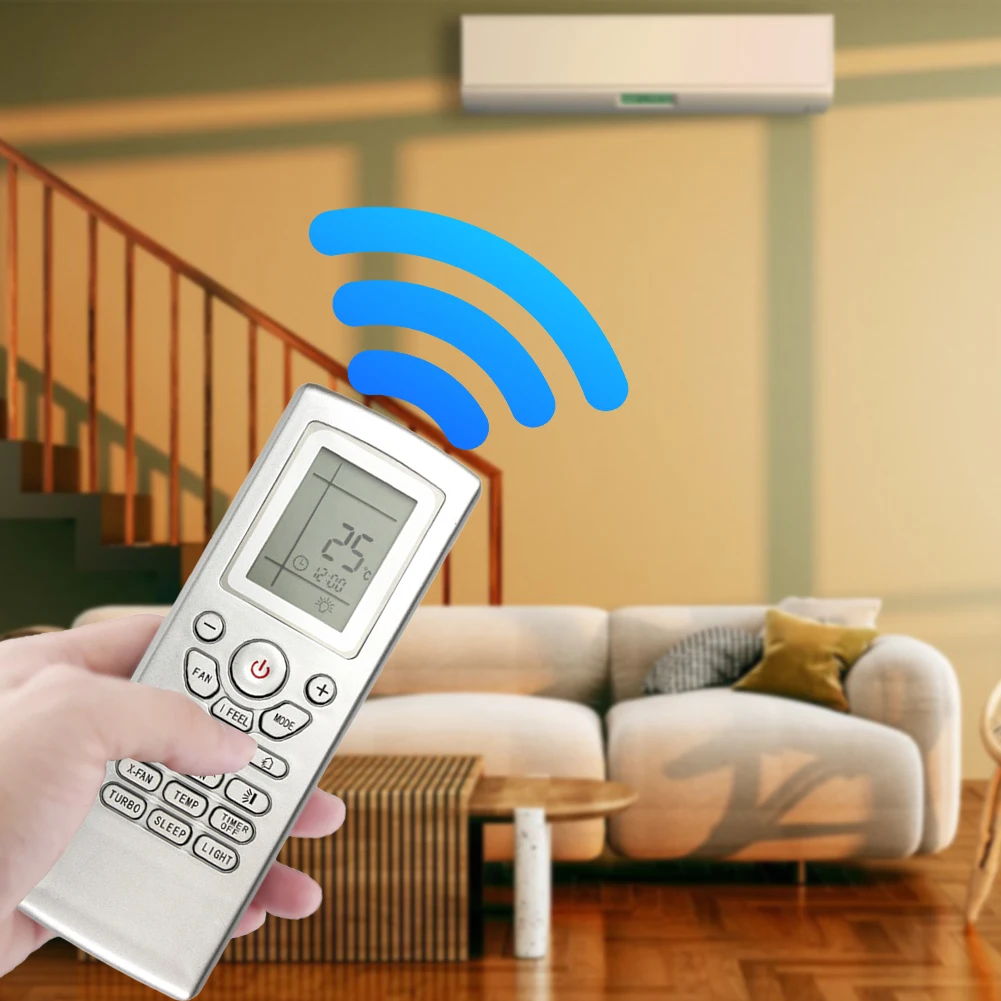

Universal Airs Conditioner Remote Control Lightweight A/C Remote Control For Bedroom
