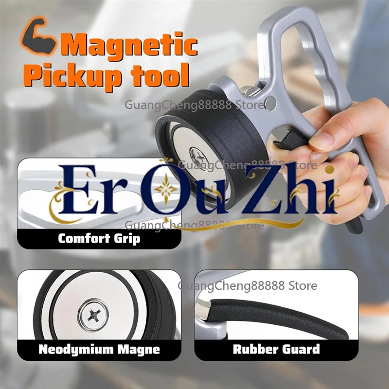 Strong magnet feeder Laser cutting feeder Portable crane Permanent magnet chuck Magnetic handling tool view 2