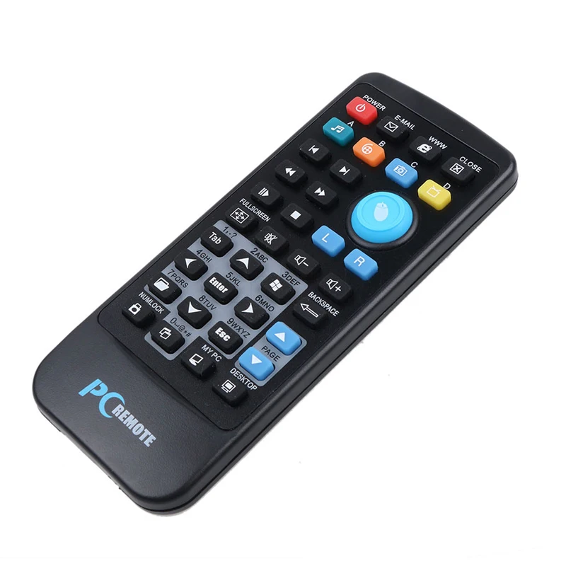 2.4G Wireless PC Mouse Remote Control with USB Receiver Infrared Drive Free Remote Control for Laptop PC Computer Windows 7 8 10