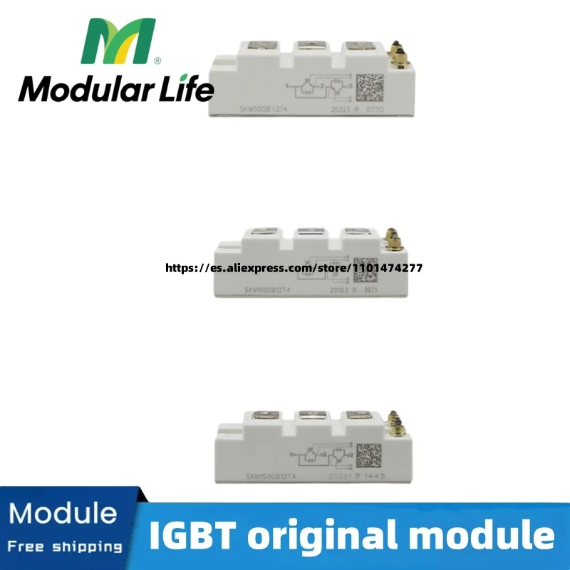 

SKM100GB12T4 Original module