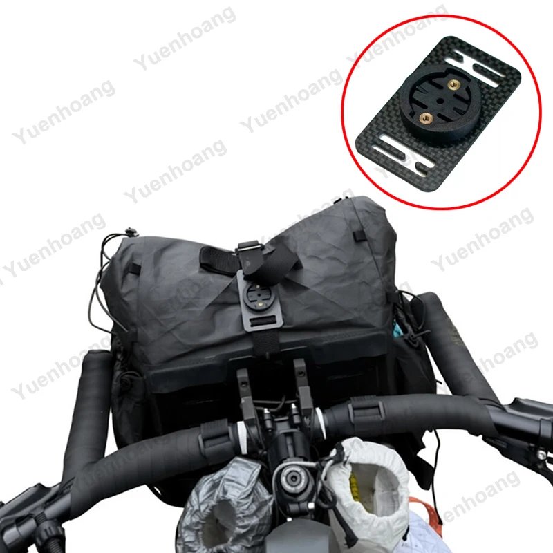 1PCS For Garmin/GoPro-Style 25mm Webbing Strap Converter Compatible with Bikepacking Bags Bike Tail Light/Computer Mount Adapter