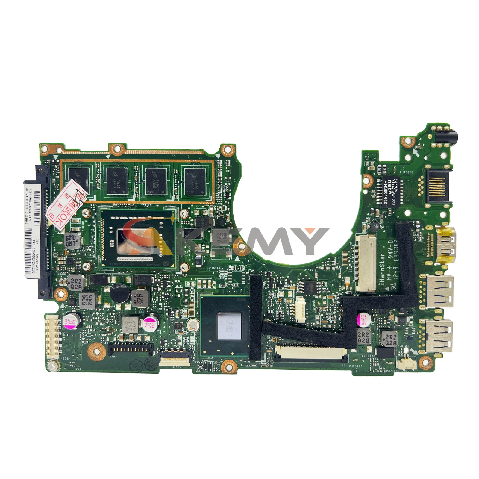 Notebook X202E Mainboard For ASUS X200E X201E S200E X201EP X201EV Laptop Motherboard 847/987/1007U I3 I5 I7 2GB/4GB-RAM