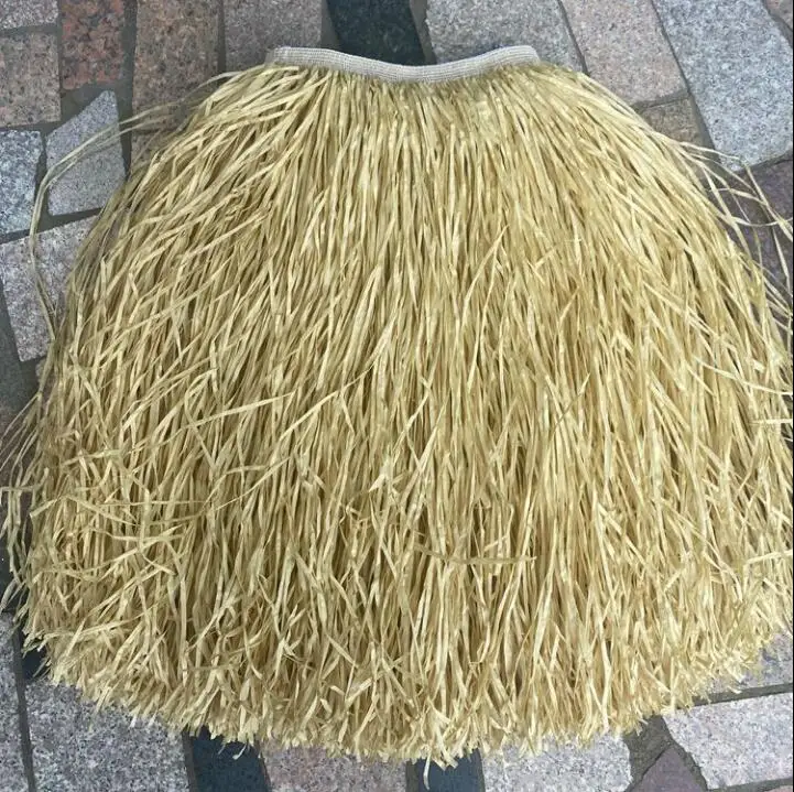 Hawaiiaanse dans strorok Hula 80cm lang borstelig papier damespodium