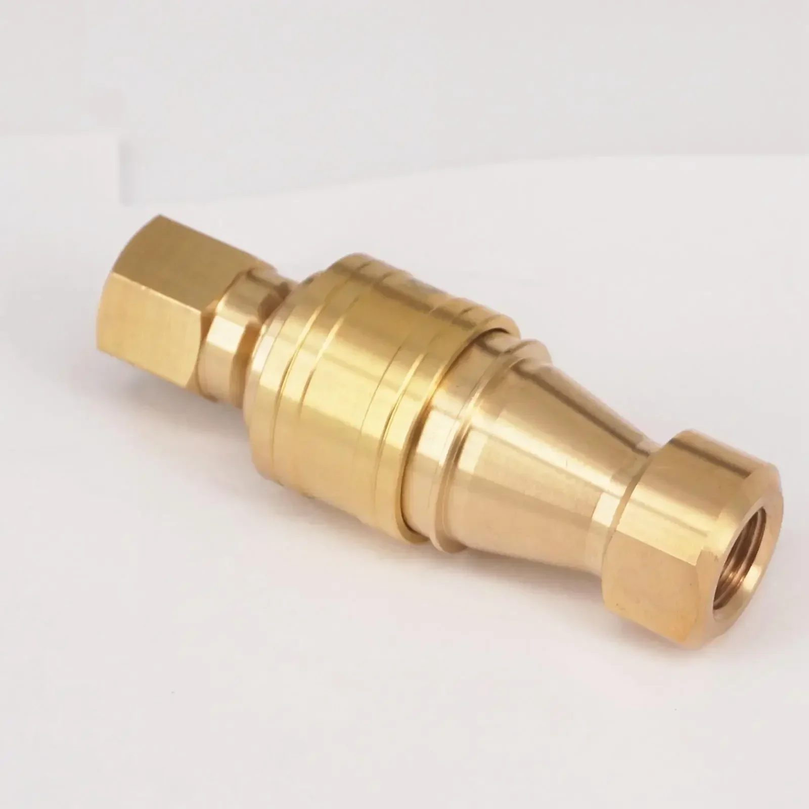 High Pressure 1/8" 1/4" 3/8" 1/2" BSPT/Metric Female Hydraulic Brass Quick Disconnect Couplers Truck Mount Portable Carpet Clean