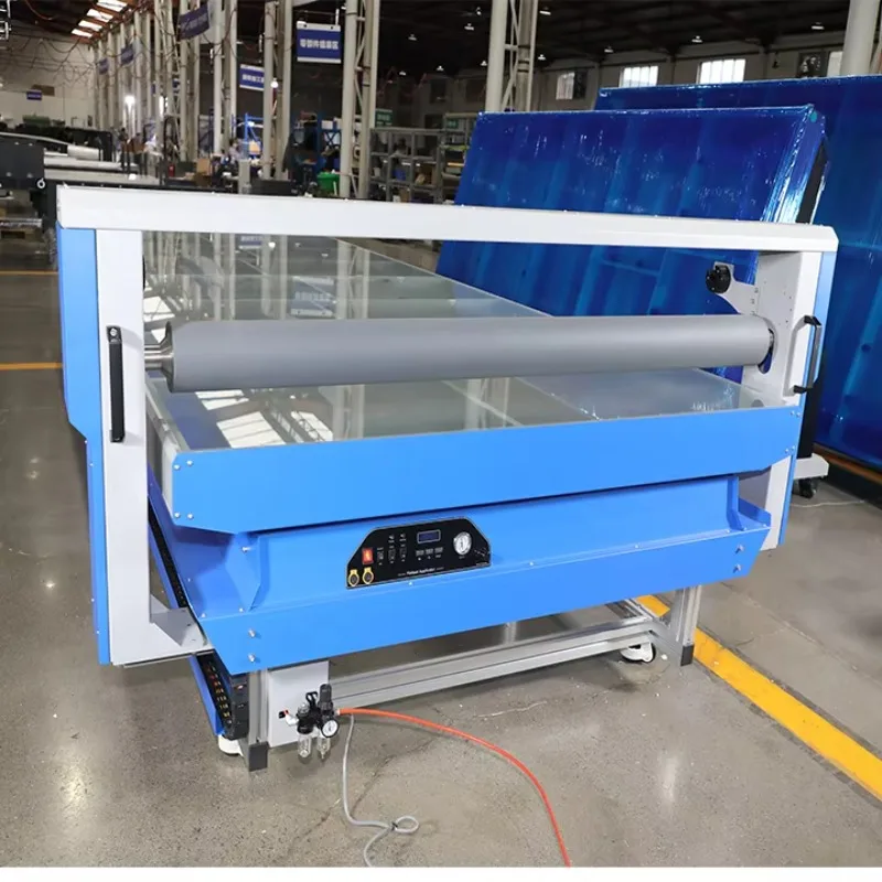 1.6x5.0m Larger Format Flatbed Laminator For PVC Board / Sign Material LF1750-B4