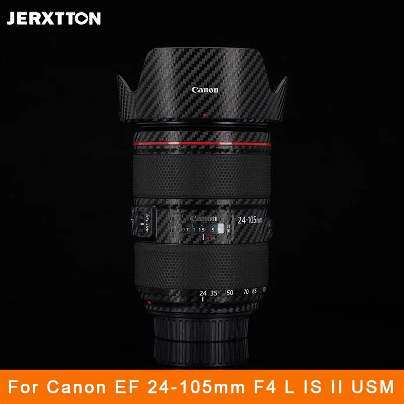 EF 24-105 F4 II Lens Premium Decal Skin Protector Anti-scratch Cover Film 3M Wrap Sticker for Canon EF 24-105mm f4 L IS II USM