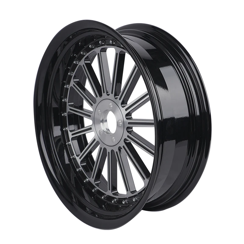21x3.5In Front Wheels Rims Motorcycle Alloy Rim Aluminum Wheel Rim for 2018-2023 Harley Softtail, 2014-2023 Harley Touring