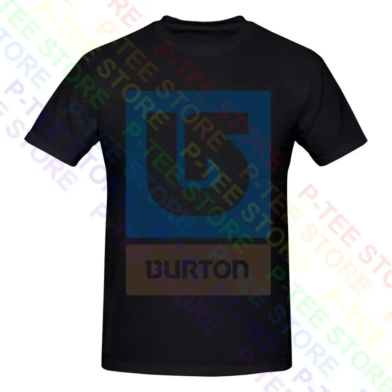 Burton Snowboards Logo Crew Shirt T-shirt Tee Cute Retro Natural Hot Selling