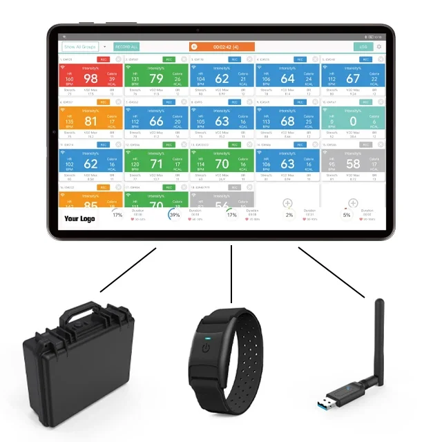 

CL952 Popular Intelligent Training Management Real-time monitoring group exercise heart rate for professional training