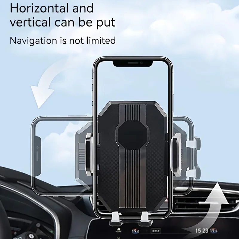 360 Rotate Universal Car Phone Holder Moblie Windshield Mount Stand For iPhone Samsung Xiaomi Hand Free Driving Car Phone Holder