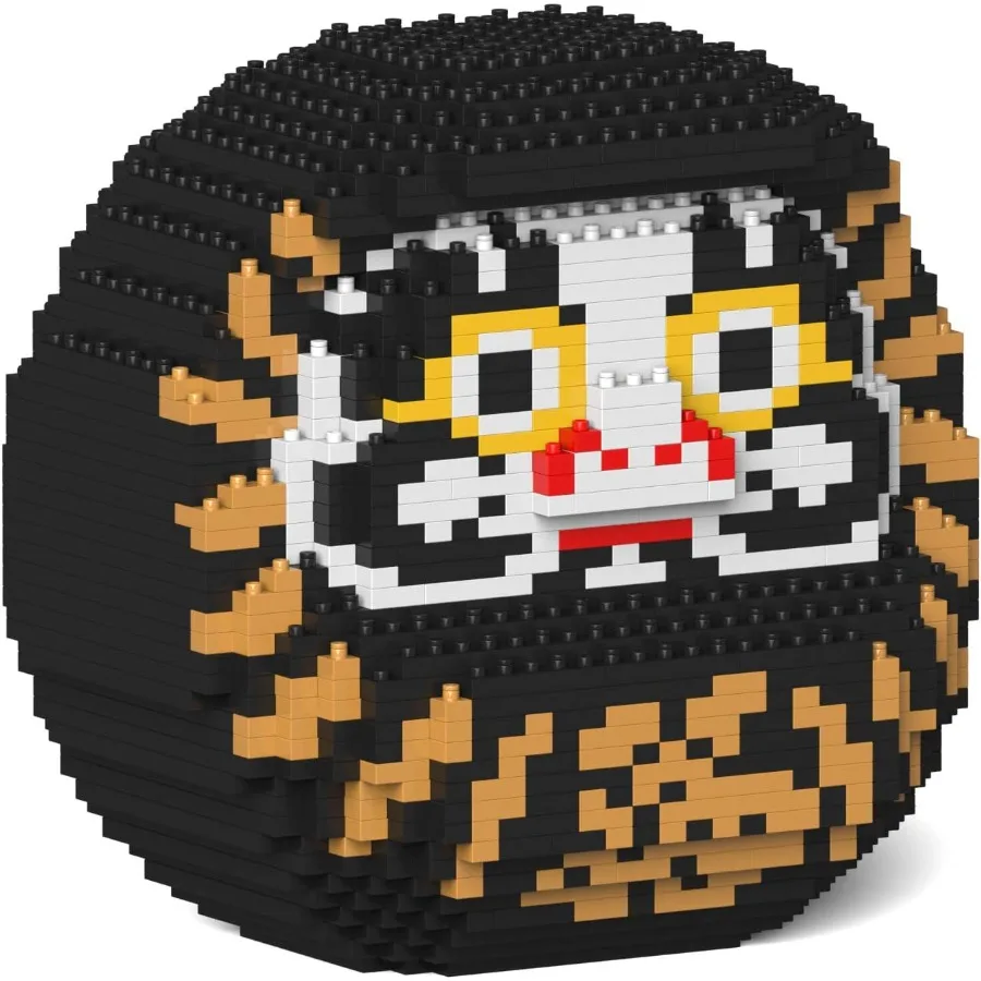 

Кукла JEKCA Daruma 02SM02, японские пластиковые строительные блоки, развивающая игрушка STEM для детей 14 лет, креативный конструктор для продвинутых