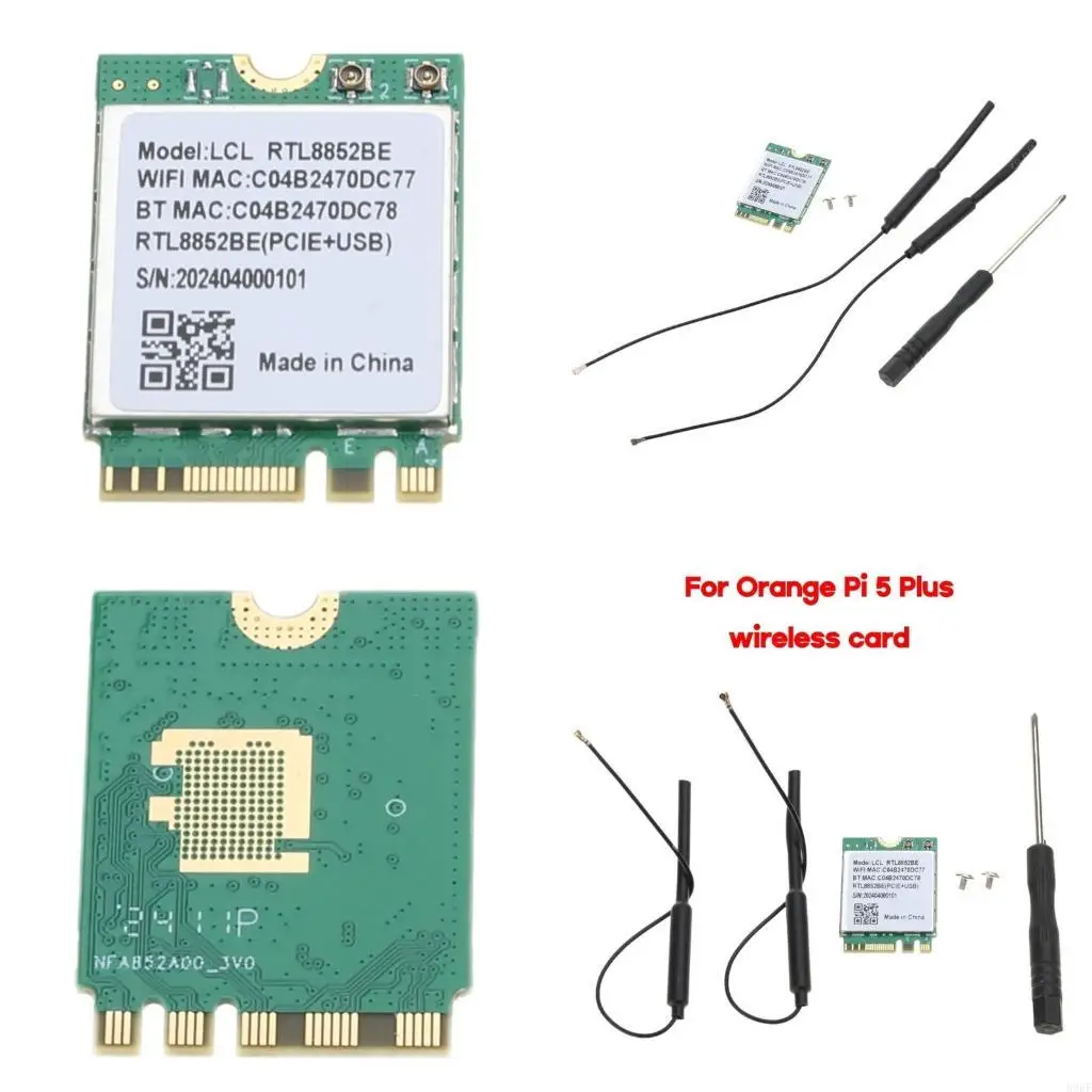 896F Drahtlose Netzwerkkarte für OPi5 Wifi6 & BT5.2 WIFI-Adapter 1800 Mbit/s DualBand
