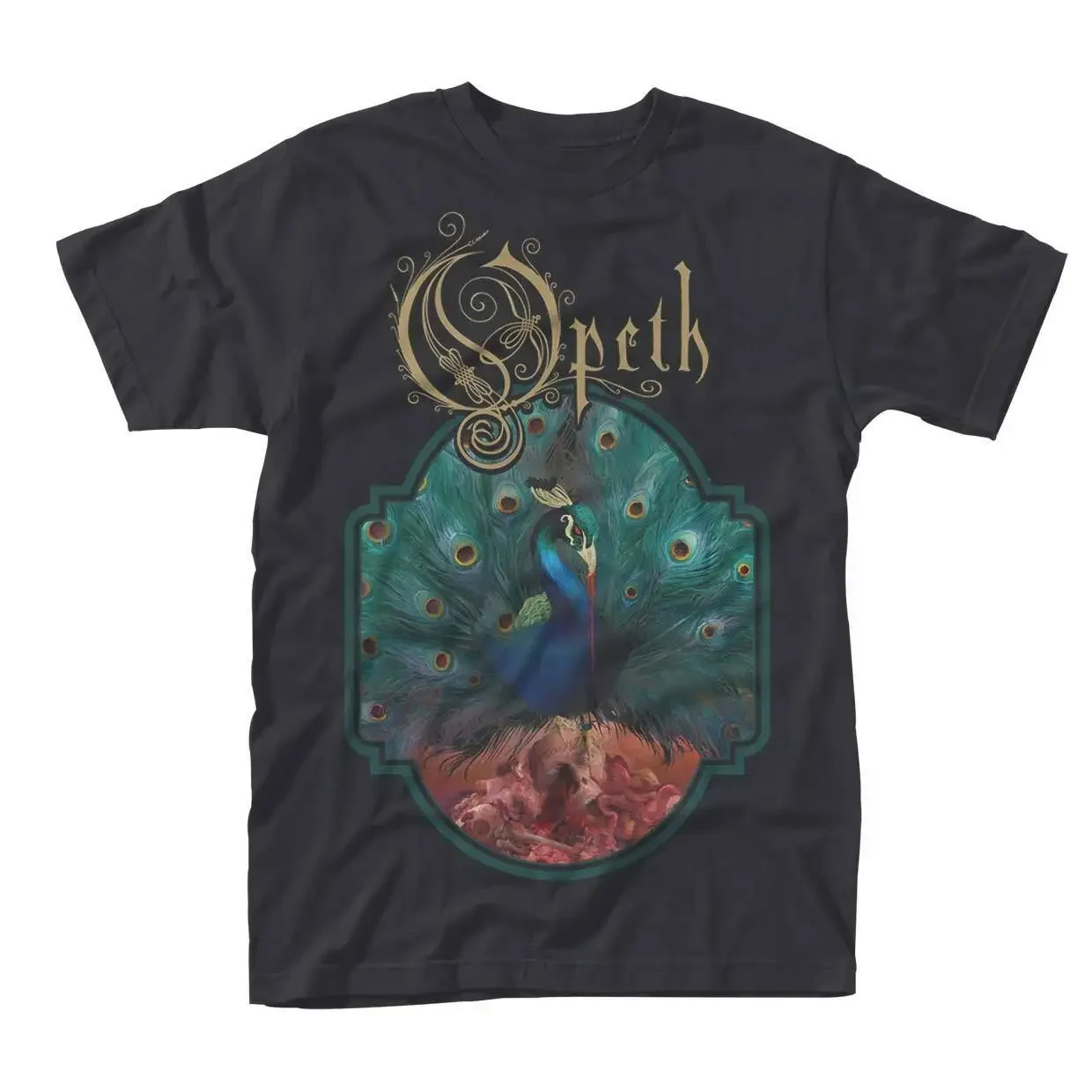 Opeth Men'S Sorceress T Shirt Small Black