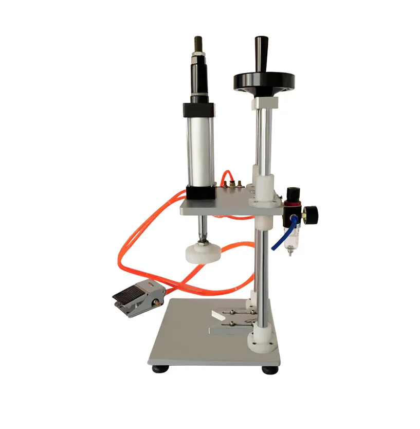 

sauce bottle Plastic oil pot Capping machine Plastic bottle capping punching machine Capping packaging and sealing machine