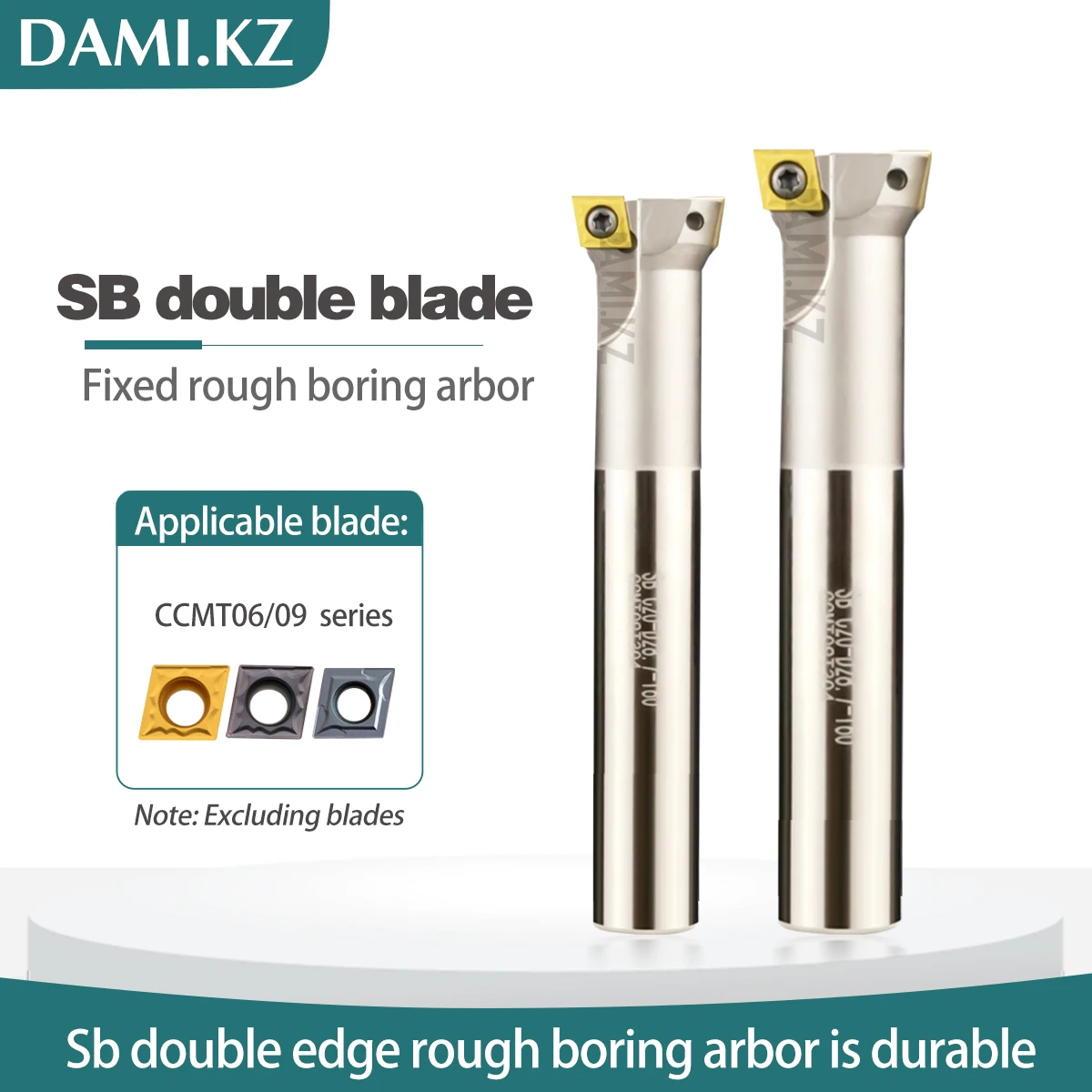 

SB Double Blade Fixed Rough Boring Tool Bar 16.7/24.7/25.7/49.7mm CNC Machine Tool Center Straight Handle Tool Rod Use For CCMT