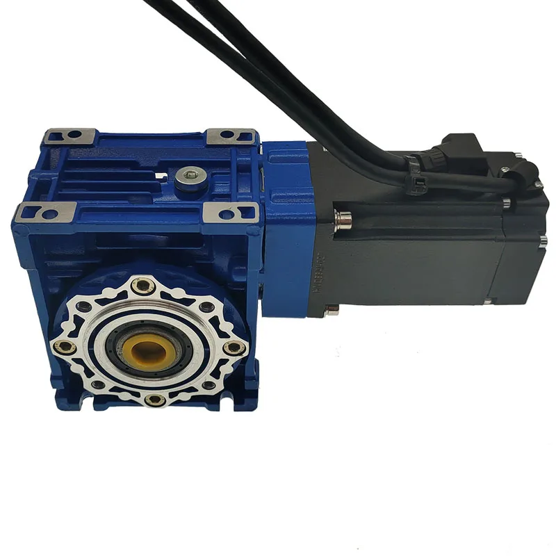 BLDC motor with encoder, worm gear reduction, brushless low speed and high torque 24V 48V 200W 30rpm/min~300RPM/MIN 6.3N~63N