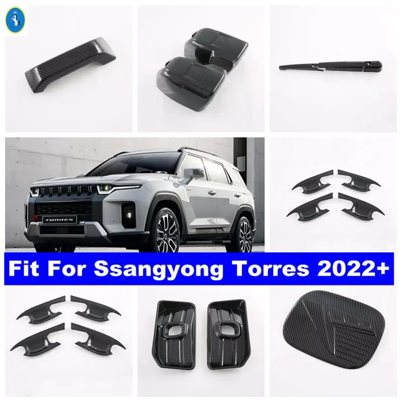 

Auto Rearview Mirror / Window Wiper / Door Handle / Front Fog Light Cover Trim Accessories For Ssangyong Torres 2022 2023 2024