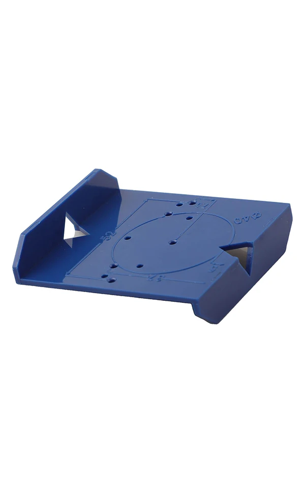 Приспособление для шарниров из АБС-пластика Приспособление для отверстий в петлях Столярные проекты Линейка для позиционирования открытия петли Легкое и портативное сверло из цементированного карбида