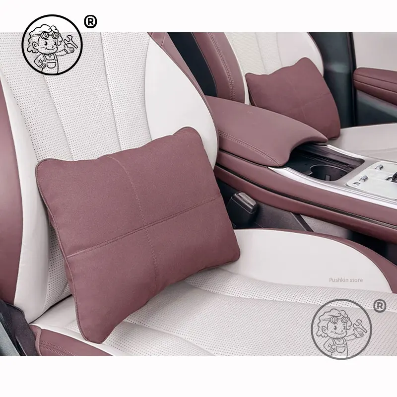 Immagine 4: Cuscino per il Collo in Memory Foam e Supporto Lombare per BYD Seal 7 DMI SEAL 07 DMI 2025 2026, Accessori Auto