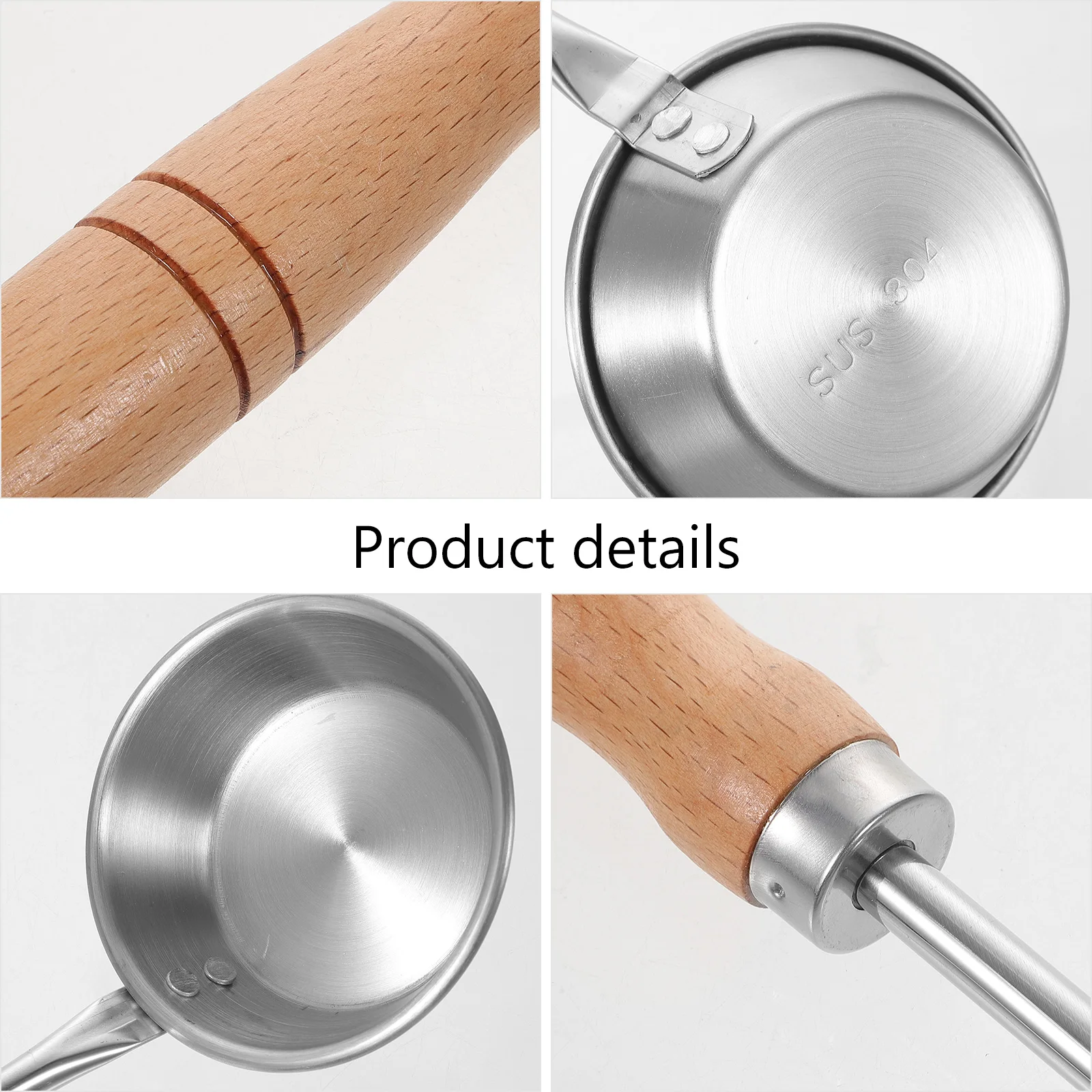

Stainless Steel Frying Spoon Handle Design Non Stick Oil Spoon Kitchen Cooking Utensil Frying Snack Tool Household Fried Mold