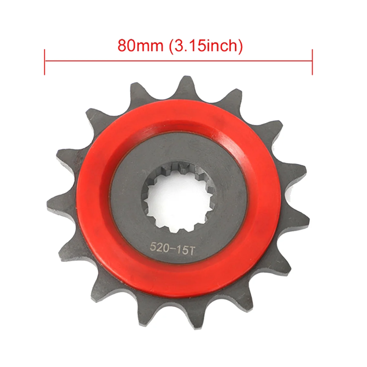 โซ่ล้อหน้า15T สำหรับมอเตอร์ไซค์ Suzuki GW250 GSX250R DL250 zontes 310