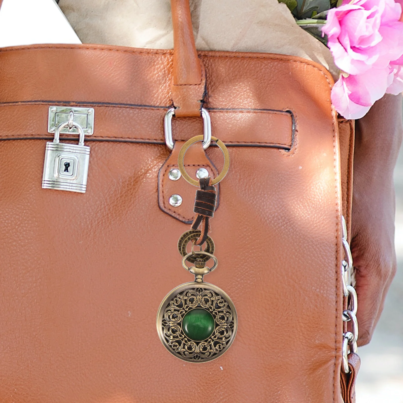 

Pocket Watch Vintage Digital Men Women Lightweight Compact Retro Style Durable Decorative Creative Timepiece