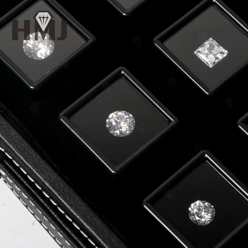 HMJ Diamant-Selektionsset Spezielle Formen von 5A Kubischem Zirkonia Gewichts- und Größenmesswerkzeuge Schmuckhändler-Werkzeugset Großhandel – Detail 27