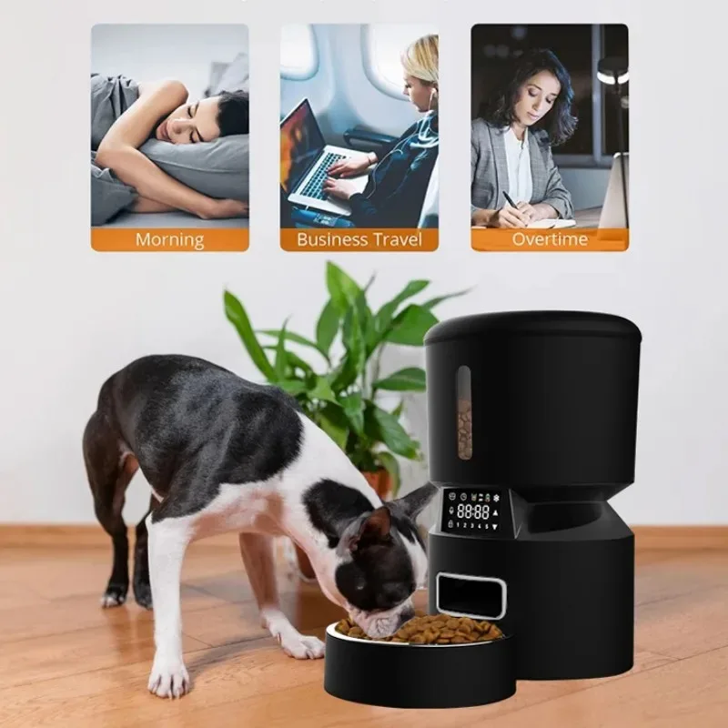 AmazonTop Sales Dropshipping Smart Timed Tuya Auto Pet Feeder for dog cat