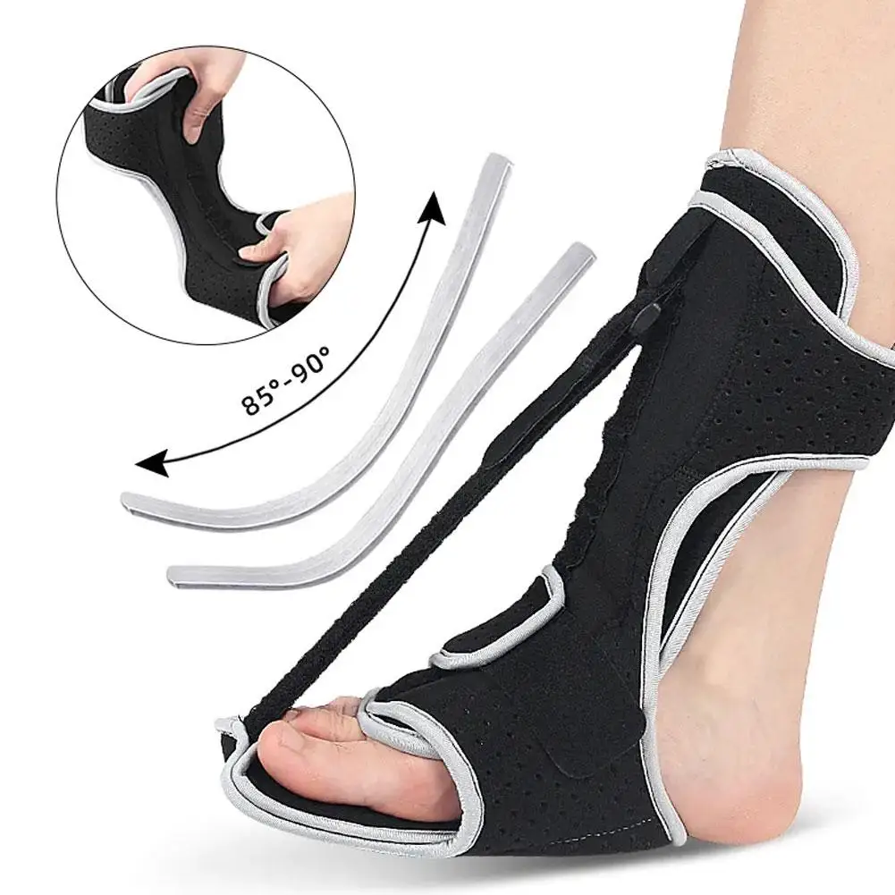 

Adjustable Plantar Fasciitis Night Splint Foot Drop Orthosis Stabilizer Brace Support Night Splints For Foot Correction Too R8Q8