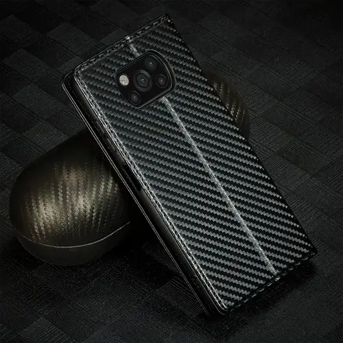 Magnetic Case For Xiaomi POCO X3 Pro Case Leather Classic Black Luxury Flip Cover For Xiaomi Poco X3 NFC X3Pro X 3 Wallet Case - Image 2