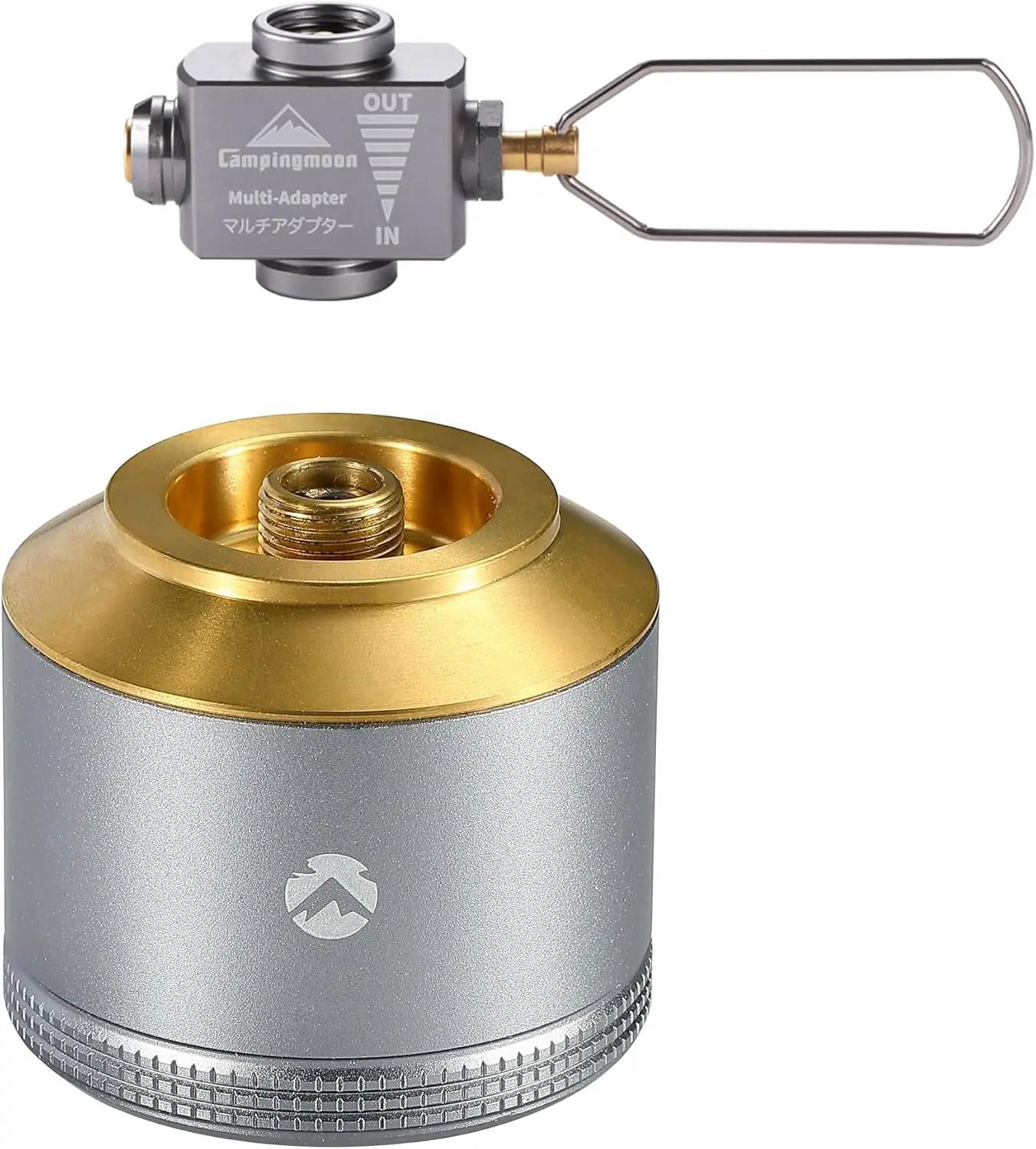 

15g Refillable Gas Cylinder EN417 Lindal Valve Mini Tank with Adapter for Camping Stove TC-15/Z15