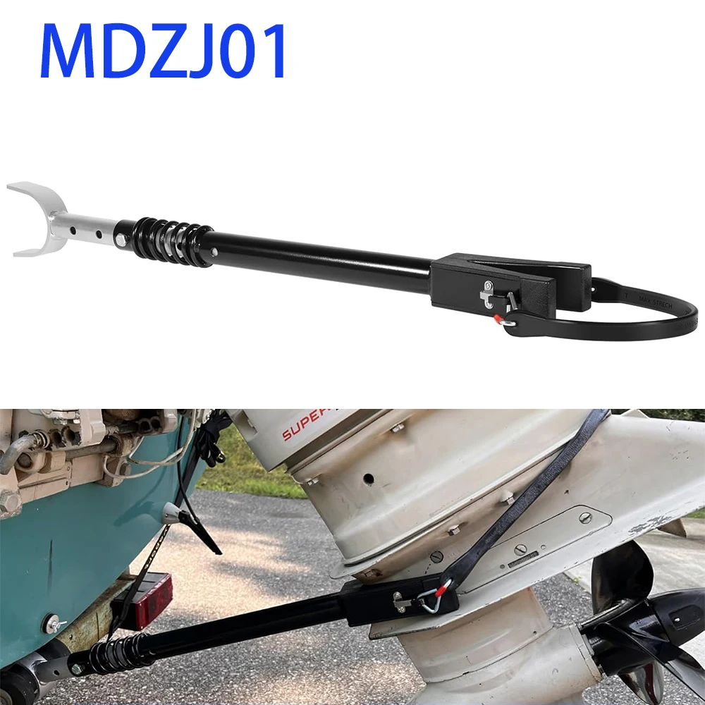 boat-transom-saver-for-most-outboard-motors-150hp-2027”-307”-adjustable-outboard-motor-support-bracket-with-shock-absorption